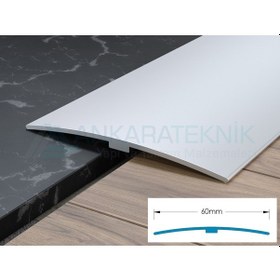 Resim 10-Adet 6-Cm Genişlikte Alüminyum Eşik Profili 27-Metre 159995182 