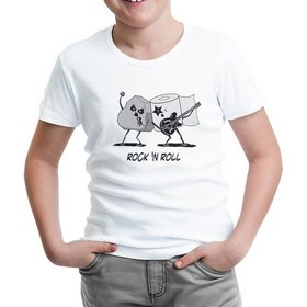 Resim Lord T-Shirt Rock'n Roll Stars Beyaz Çocuk Tshirt 