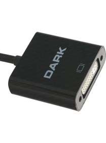 Resim Dark Display Port to DVI Altın Uçlu, Full HD 60Hz,Dijital, Tak Çalıştır Dönüştürücü (DK-HD-ADPXDVI) 