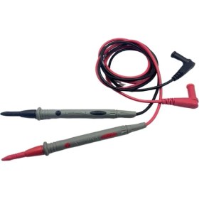 Resim ÖLÇÜ ALETİ KABLO TAKIMI 10 A (PROB KABLO TAKIMI) (SİLİKON KABLOLU) (1.KALİTE) (1 MT) 