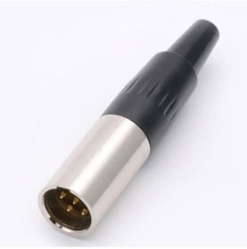 Resim Mini Canon 4 Pin Erkek Jack Fiş 