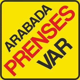 Resim Sticker Atölyesi Arabada Prenses Var Sticker - 20135 Renkli 15 x 15 cm 