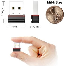 Resim 300 Mbps Kablosuz Mini Wireless Adaptör 802 11n 