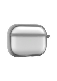 Resim Apple Uyumlu AirPods Pro 3 Kılıf Benks Mist Protective Sert Pürüzsüz Kılıf Gri Gri 