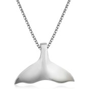 Resim Gümüş Balık Kuyruğu Kolye 