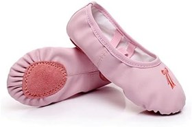 Resim 1 Çift Bale Ayakkabıları Çocuklar Için Bale Dans Ayakkabıları Bale Terlik Tabanı Bale Ayakkabısı Çocuk Dans Ayakkabıları 