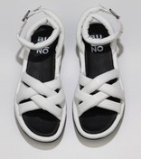 Resim Bueno Shoes Beyaz Deri Kadın Sandalet 01wu5902 