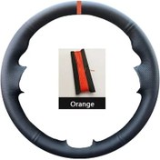 Resim Araba Direksiyon Kılıfı Siyah Kaymaz Süet Deri Volkswagen Gtı Scirocco R Passat 4 4 