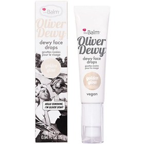 Resim theBalm Oliver Dewy Face Drops Highlighter Golden Glow - Gratis 