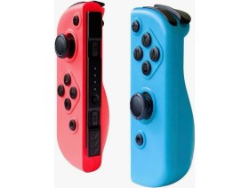 Resim Switch Joy-Con Controller Neon Mavi Kirmizi Switch Uyumlu Joycon ( Switch / Switch OLED Uyumlu ) 