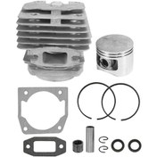 Resim Zincirli Testere Silindir Ve Piston Seti, Çap 45 Mm, 52 52cc Zincirli Testere Yedek Parçalarına Uygun 