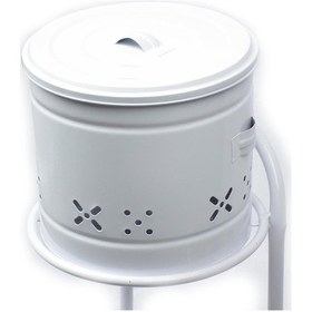Resim Emarket724 2 Katlı Metal Patates. Soğan. Meyve ve Sebzelik Beyaz 