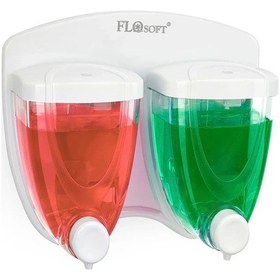 Resim Ikiz Sıvı Sabunluk 350 Ml +350 Ml Royaleks-f029 Çok Renkli 