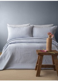 Resim Çift Kişilik Savoy İndigo Yatak Örtüsü Seti Indigo 