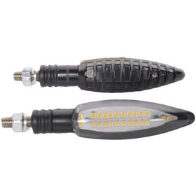 Resim Hsgl Motosiklet Led Sinyal 1011 Sarı Işık Takım E Belgeli 