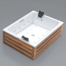 Resim Dragon Plus | Jakuzi | Düz - 120x190 / İroko / 2 Kişilik 