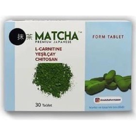 Resim Matcha L-carnitine Yeşil Çay 30 Tablet 