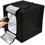 Resim Godox 40x40x40cm Led Küp Çekim Çadırı 