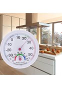 Resim Vkemall Ev Ofis İç-içkısa Sıcaklık Nem Ölçer Zaman Gösterici Zil Şekli -30 C/+50 C, 20%-100% Nem 