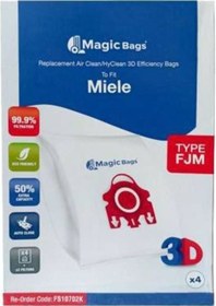 Resim Miele Complete C1 Tango Red Edition Kutulu Toz Torbası 4 Lü 