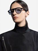 Resim SERTAC TASDELEN Mavi Camlı Siyah Çerçeveli Asetat CR-39 UV 400 Unisex Güneş Gözlüğü Model G 03 