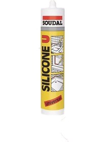 Resim Soudal Şeffaf Silikon U 280Gr Şeffaf 