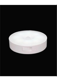 Resim Akıllı Hareket Sensörlü Lamba Şarjlı Siyah 