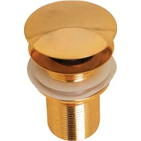 Resim Altın Lavabo Sifonu Pop Up Süzgeçli 