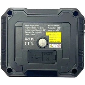 Resim Uni-t Lm320e Dijital Açı Ölçer - Çift Lazer Hizalama 