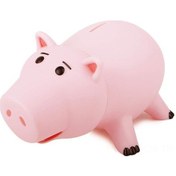 Resim Qingmipy Küçükler İçin Dayanıklı Plastik Kumbara - Pembe Domuz Figürü, Para Biriktirme Ve Oyun, Noel/doğum Günü Hediyesi, Tüm Madeni Paraları Kabul Eden, Kutu İle Çok Renkli 