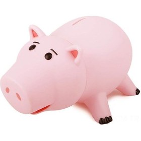 Resim Qingmipy Küçükler İçin Dayanıklı Plastik Kumbara - Pembe Domuz Figürü, Para Biriktirme Ve Oyun, Noel/doğum Günü Hediyesi, Tüm Madeni Paraları Kabul Eden, Kutu İle Çok Renkli 
