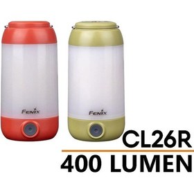 Resim Fenix Cl23 300 Lümen Kamp Feneri Turuncu 