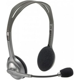 Resim Logitech H110 981-000271 Mikrofonlu Kulak Üstü Kulaklık 