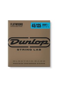 Resim Hype Store Flatnd DBFS45125S Bas Gitar Teli için Kısa Mensur 45/125 Medium 5 Adet 