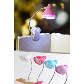 Resim Aesco Masaüstü Klipsli Bükülebilir Kitap Okuma LED Işık - Lisinya 