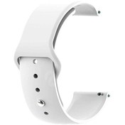 Resim Honor Watch GS 3 Mat Düz Klasik Silikon KRD 11 Beyaz Kordon Gpack