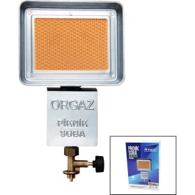 Resim Femina Trendy Geniş - Ipragaz Musluk Kamp - Piknik Soba Tüp Üzeri (4940) 