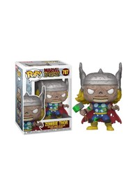 Resim Funko Pop Marvel Zombies - Zombie Thor Figürü 
