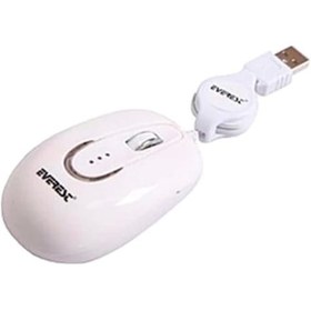Resim Everest SM-302 Makaralı Mouse Beyaz 
