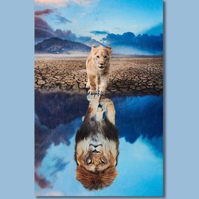 Resim Q-Art Dekoratif Big Future Kanvas Tablo - 60x90 cm 
