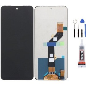 Resim İnfinix Hot 12 Ekran Lcd Dokunmatik Tamir Seti Ve Yapıştırıcı Yanında Yedcom 