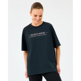 Resim Skechers W Heavy Fabric Kadın T-shirt (S2520182-3817) 