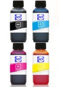 Resim OCP Epson S0020062 S0020049 Uyumlu Kartuş Mürekkebi 100ml Set 4 Renk 