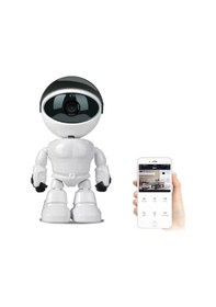 Resim Otomatik Izleme Akıllı Robot Izleme Kamerası Kablosuz Wifi Ev Uza 