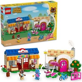 Resim LEGO® Animal Crossing™ Nook’s Cranny ve Rosie Evi 77050 7+ Yaratıcı Oyuncak Yapım Seti - 535 Parça 