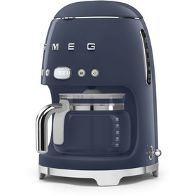 Resim SMEG 50's Style Navy Blue Filtre Kahve Makinesi 