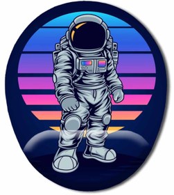 Resim ART HEDİYE Astronot Apolet Gurur Uzay Bilek Destekli Mouse Pad Mousepad 