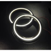 Resim Pozart Peteksiz Neon Işıklı 20CM Midrange Hoparlör Kapağı Plastik 1takım 2ADET Hoparlörünüz Görünür 