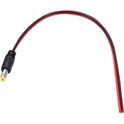 Resim Powermaster Tk 34 Fiş Kablolu Tek Uçlu Kamera Için 20 cm Dc Power Jack Kablolu 