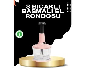Resim Esranın Dünyası Sebze Soğan Doğrayıcı Manuel Güçlü Gövdeli RSLMS34-ESRDNS 